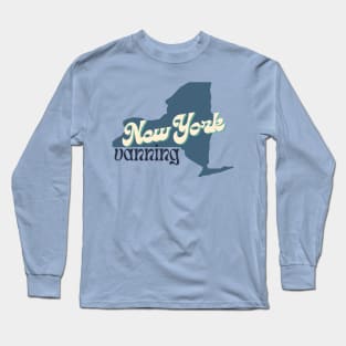 New York Vanning (Blue) Long Sleeve T-Shirt